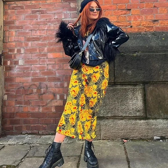 😍Dr.Martens Black Chunky Combat Boots Audrick Nappa Leather Platform Ankle Boots - Picture 3 of 8